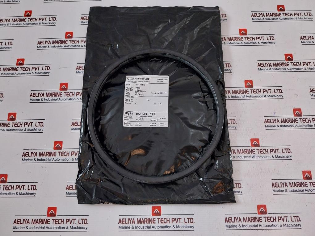 Parker Hannifin 2725927-07 Type B Polypak molythane O-ring 50011000-750B Rev: NC