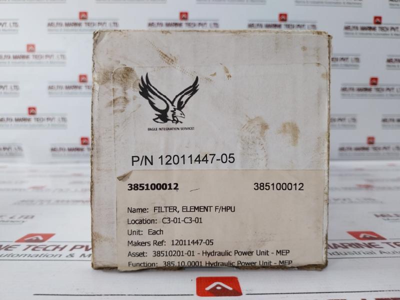 Parker Hannifin Corporation 941043Q Wpf-5 10Qe Element Assembly 385100012