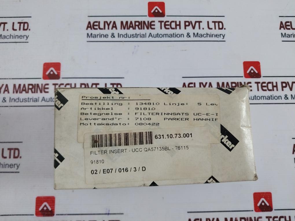PARKER HANNIFIN E.IL.1115 Replacement Hydraulic Filter Element