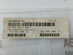 Parker Hannifin P4615-25002000 O-ring 2.5 X 2,Moly Rev A