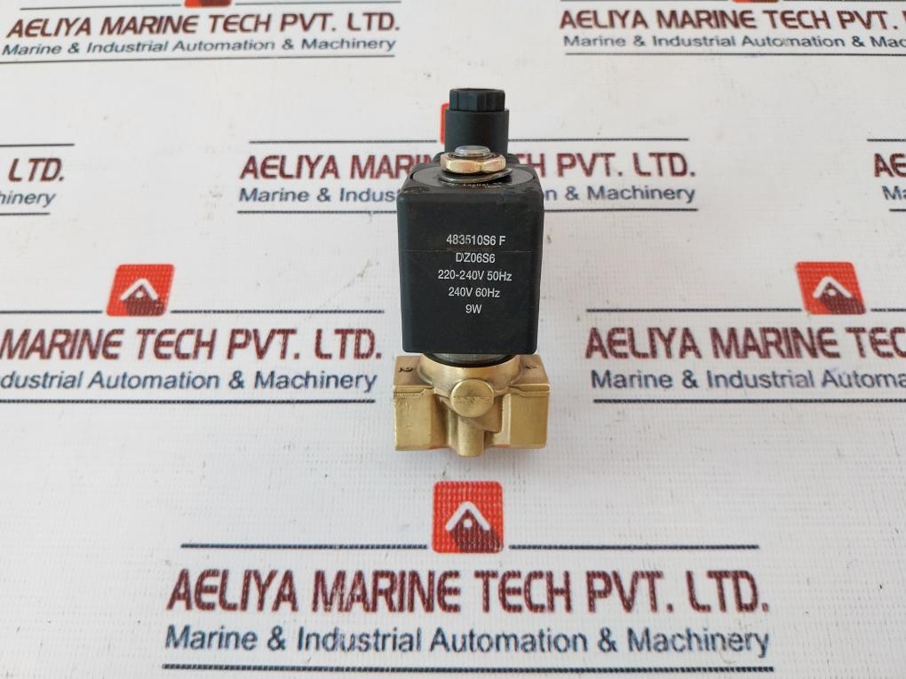 Parker Lucifer 121k02 Solenoid Valve With 483510s6 F Coil 220-240v 50hz