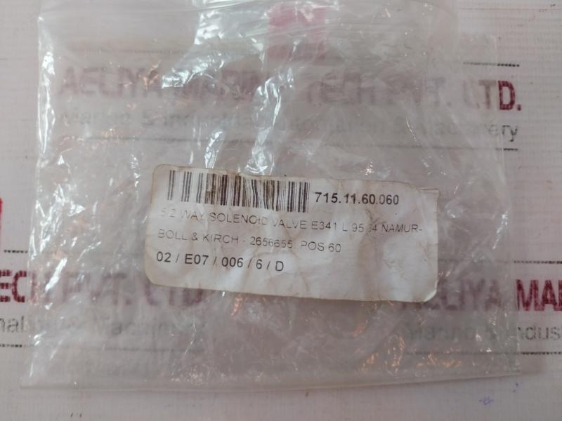 Parker Lucifer 321k4106 5/2 Way Solenoid Valve Nd12