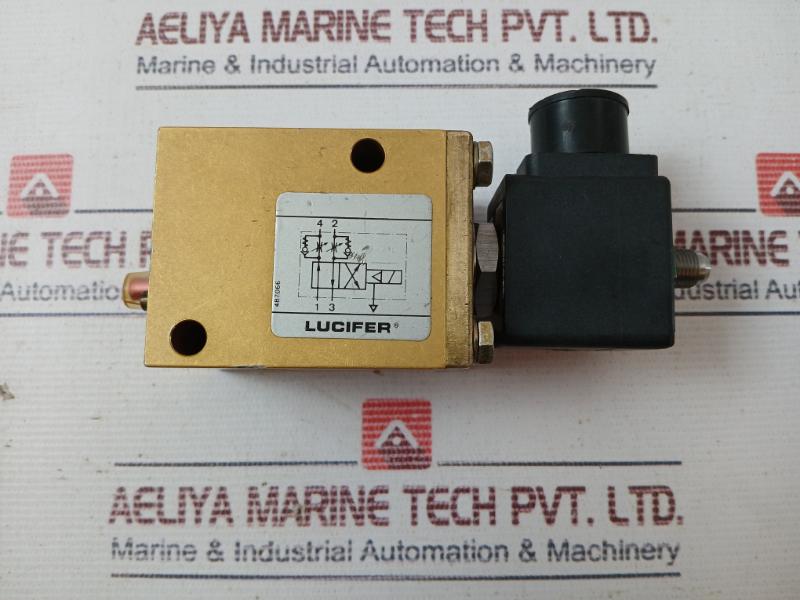 Parker Lucifer 341B34 Pneumatic Directional Valve 115V 60Hz 8W B26 A