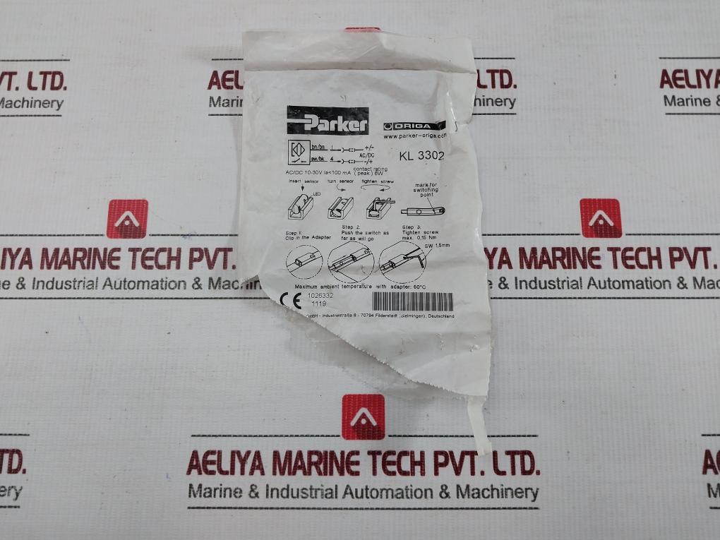 Parker Magnetic Sensor 60˚C Kl 3302