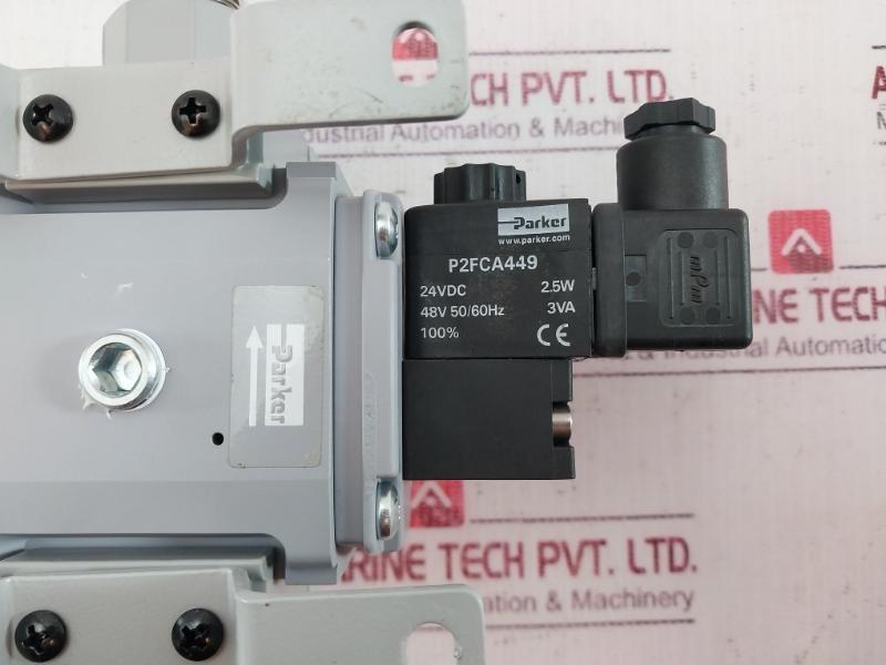 Parker Mpm P2Fca449 Pressure Regulator 0 To 11 Bar 24Vdc 2.5W