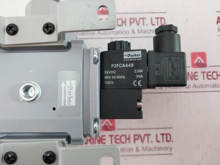Parker Mpm P2Fca449 Pressure Regulator 0 To 11 Bar 24Vdc 2.5W