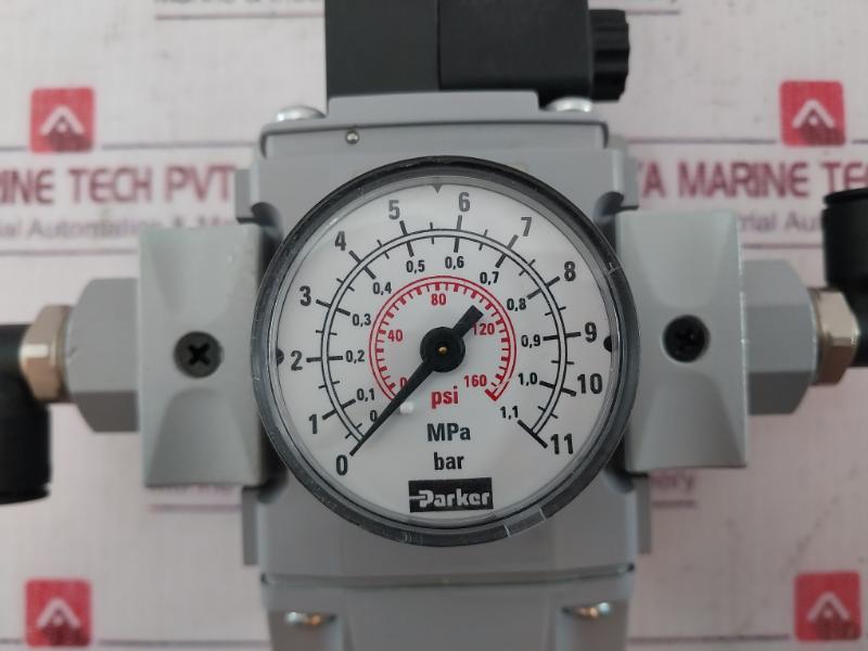 Parker Mpm P2Fca449 Pressure Regulator 0 To 11 Bar 24Vdc 2.5W