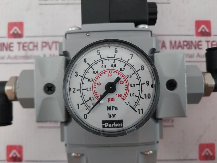 Parker Mpm P2Fca449 Pressure Regulator 0 To 11 Bar 24Vdc 2.5W
