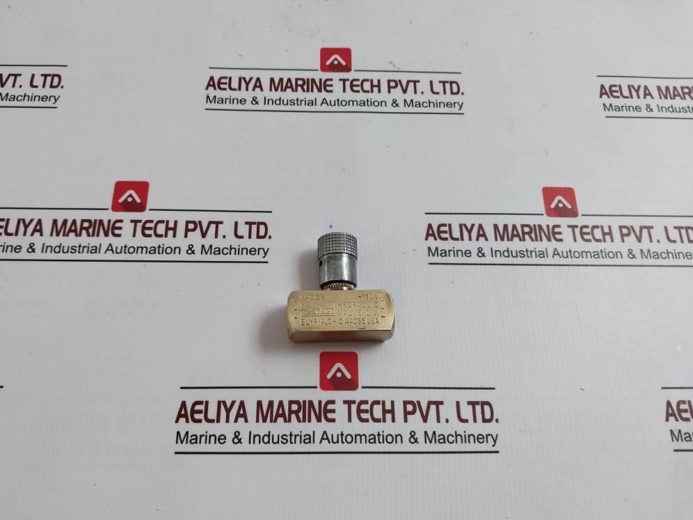 Parker N400B-11Gv Hydraulic Valve Division 2000 Psi 138 Bar