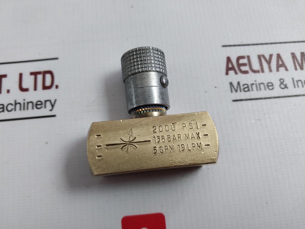 Parker N400B-11Gv Hydraulic Valve Division 2000 Psi 138 Bar