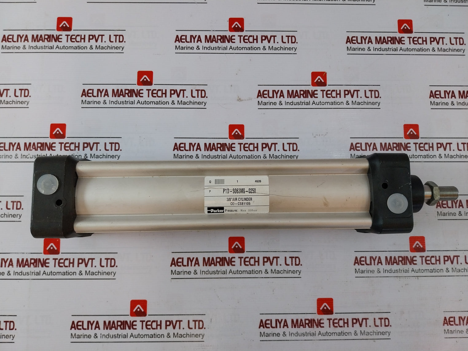 Parker P1D-s063Ms-0250 Series Pneumatic Cylinder Co-cs81105 Max 10 Bar