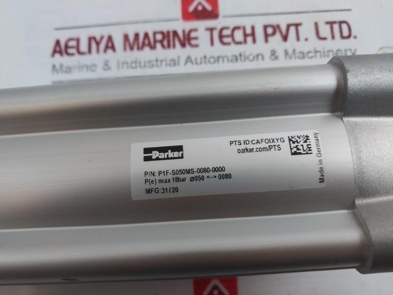 Parker P1F-s050Ms-0080-0000 Pneumatic Cylinder 80Mm 10Bar