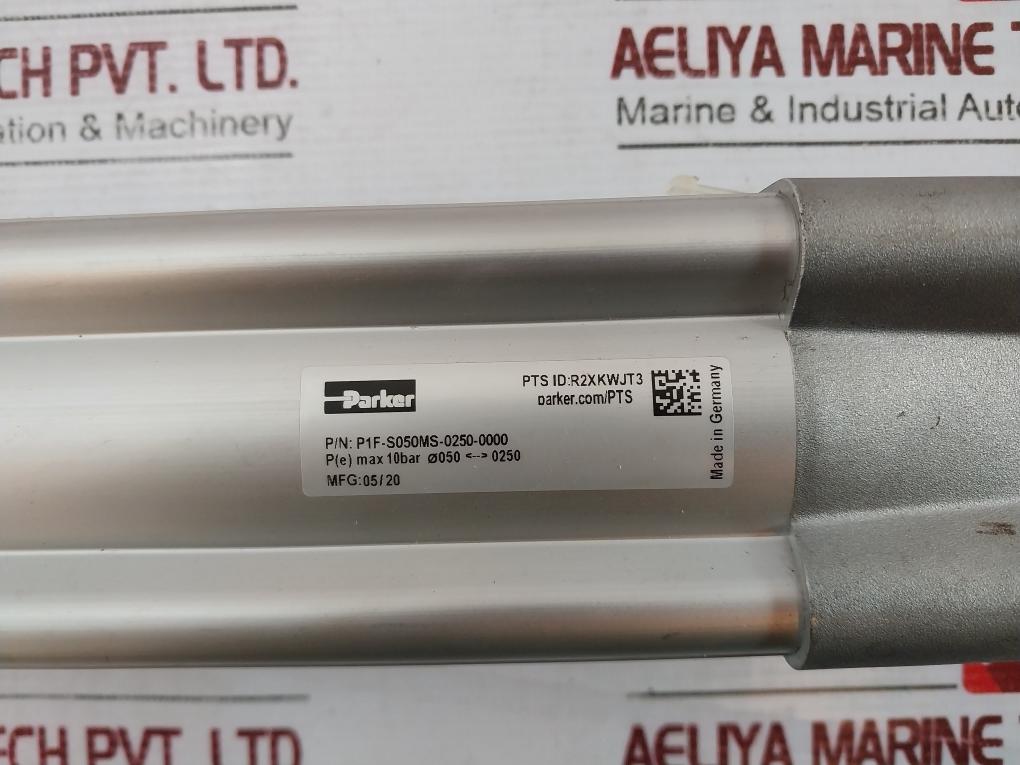 Parker P1F-s050Ms-0250-0000 Pneumatic Cylinder 10 Bar