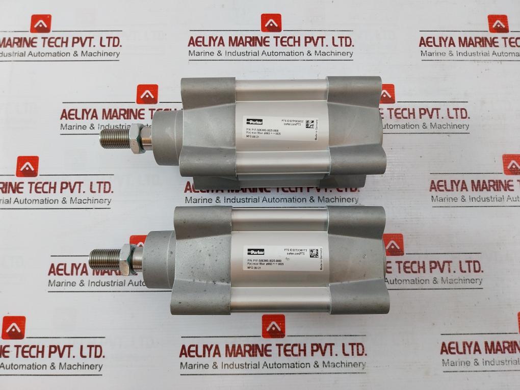 Parker P1F-s063Ms-0025-0000 Series Pneumatic Cylinder Max 10 Bar