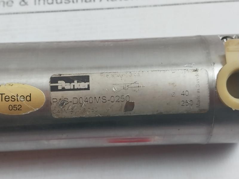 Parker P1S-d040Ms-0250 Pneumatic Stainless Steel Cylinder C45M-40-16-250