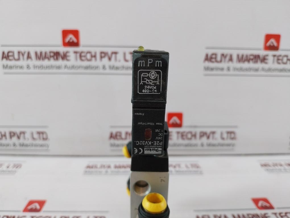 Parker P2Lbx512Esnxxx Pneumatic Valve 24Vdc 1.2W 10 Bar/145 Psi