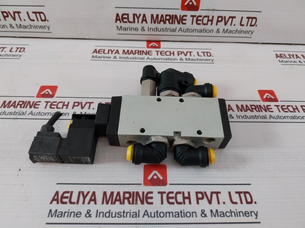 Parker P2Lbx512Esnxxx Pneumatic Valve 24Vdc 1.2W 10 Bar/145 Psi