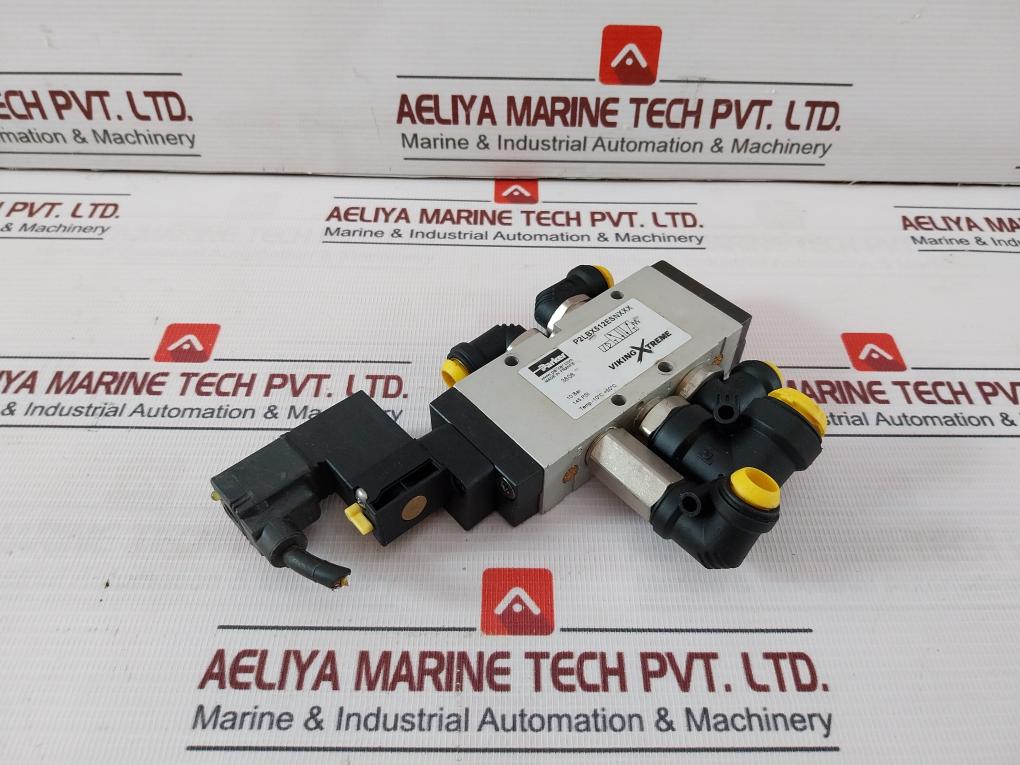 Parker P2Lbx512Esnxxx Pneumatic Valve 24Vdc 1.2W 10 Bar/145 Psi