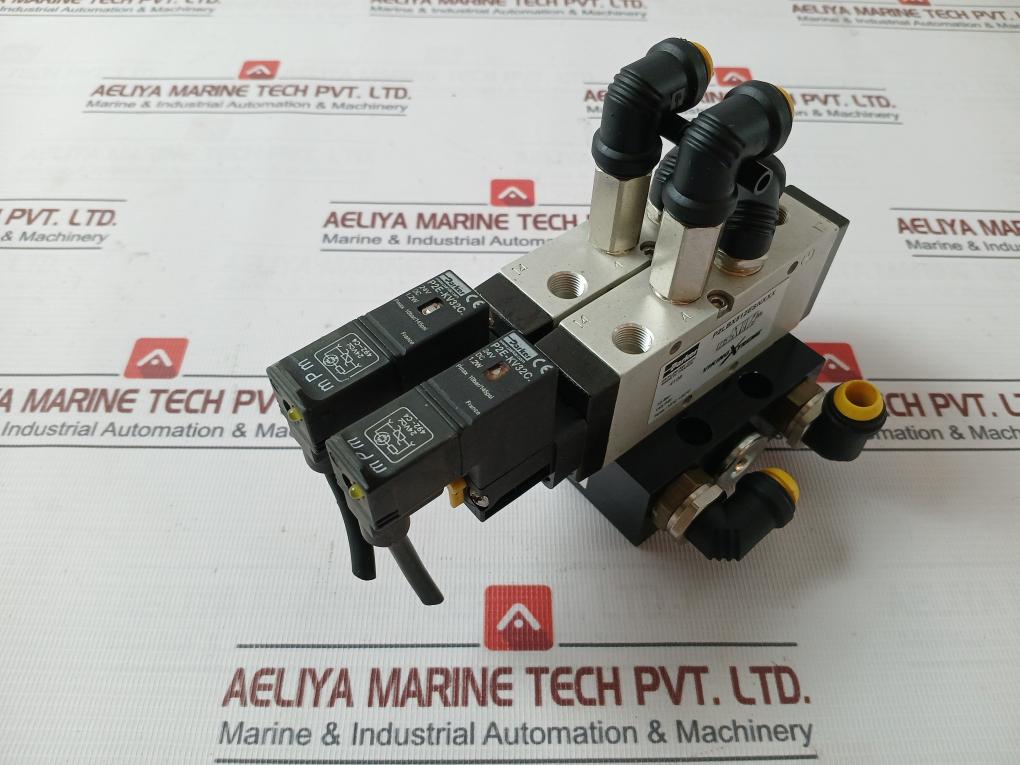 Parker P2Lbx512Esnxxx Viking Xtreme Pneumatic Solenoid Valve Assembly 145 Psi