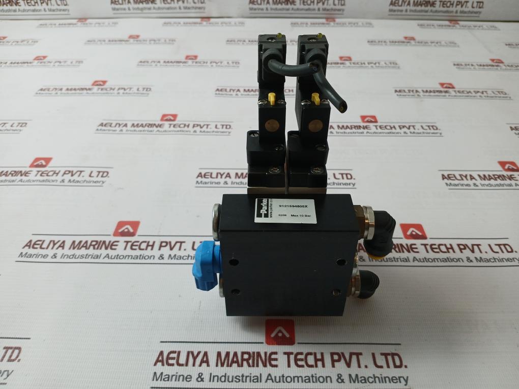 Parker P2Lbx512Esnxxx Viking Xtreme Pneumatic Solenoid Valve Assembly 145 Psi