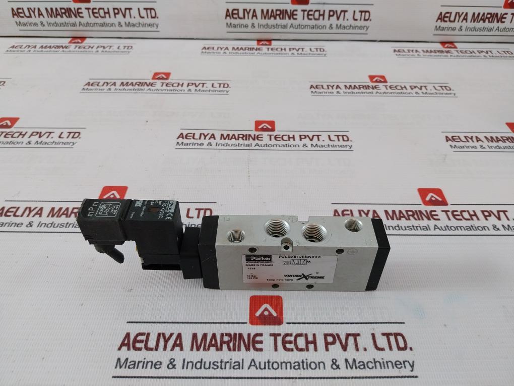Parker P2Lbx512Esnxxx Viking Xtreme Pneumatic Valve 10 Bar/145 Psi 1.2W 24Vdc