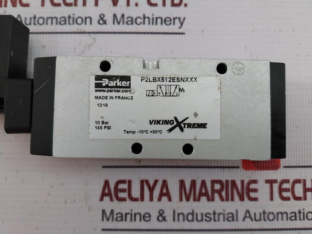 Parker P2Lbx512Esnxxx Viking Xtreme Pneumatic Valve 10 Bar/145 Psi 1.2W 24Vdc