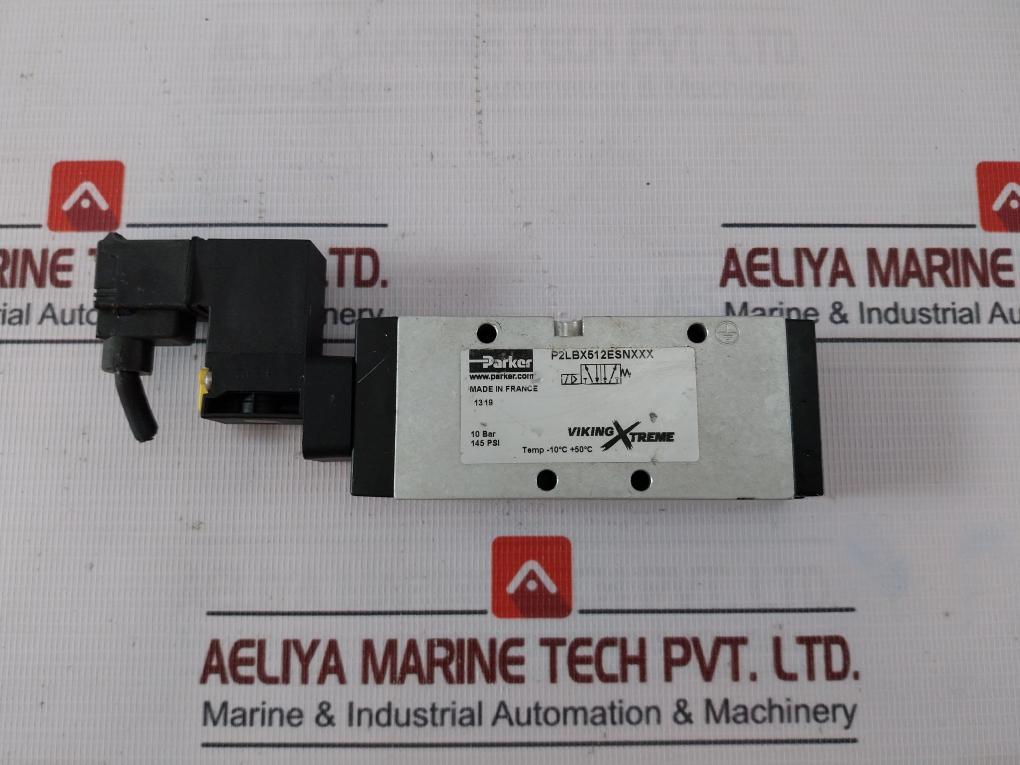 Parker P2Lbx512Esnxxx Viking Xtreme Pneumatic Valve 10 Bar/145 Psi 1.2W 24Vdc