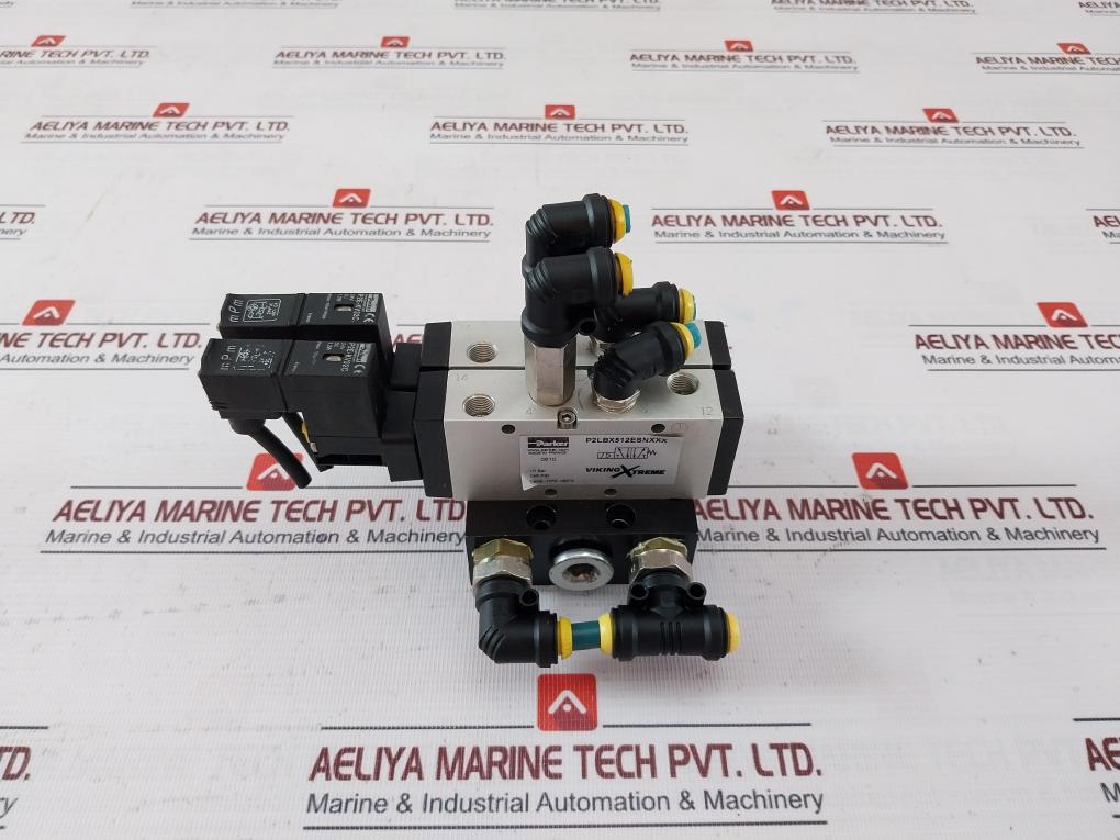 Parker P2Lbx512Esnxxx Viking Xtreme Pneumatic Valve P2E-kv32C 10Bar/145Psi 24Vdc