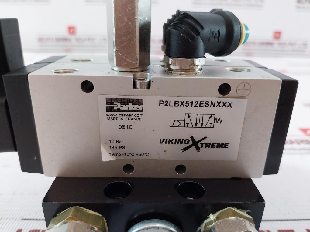 Parker P2Lbx512Esnxxx Viking Xtreme Pneumatic Valve P2E-kv32C 10Bar/145Psi 24Vdc