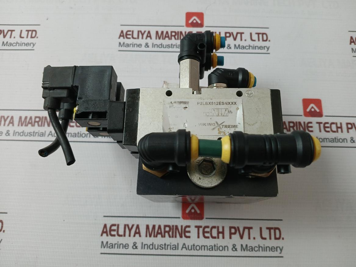 Parker P2Lbx512Esnxxx Viking Xtreme Pneumatic Valve P2E-kv32C 24Vdc 10Bar/145Psi