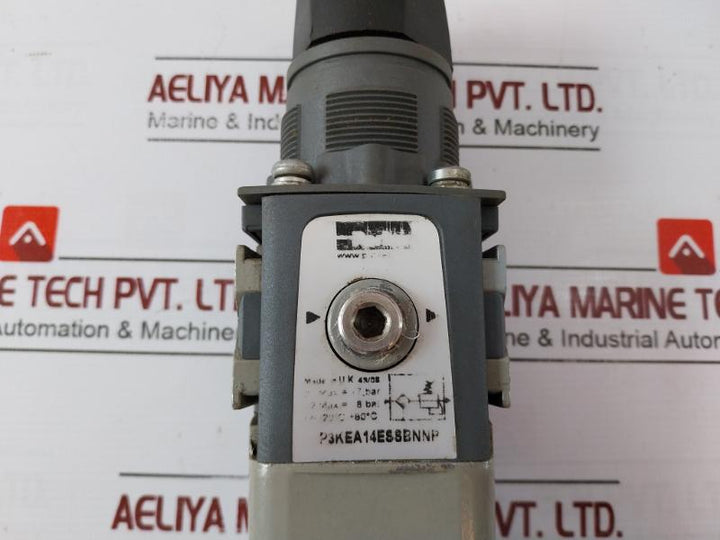 Parker P3Kea14Essbnnp Filter Regulator P1 Max= 17 Bar 43/08