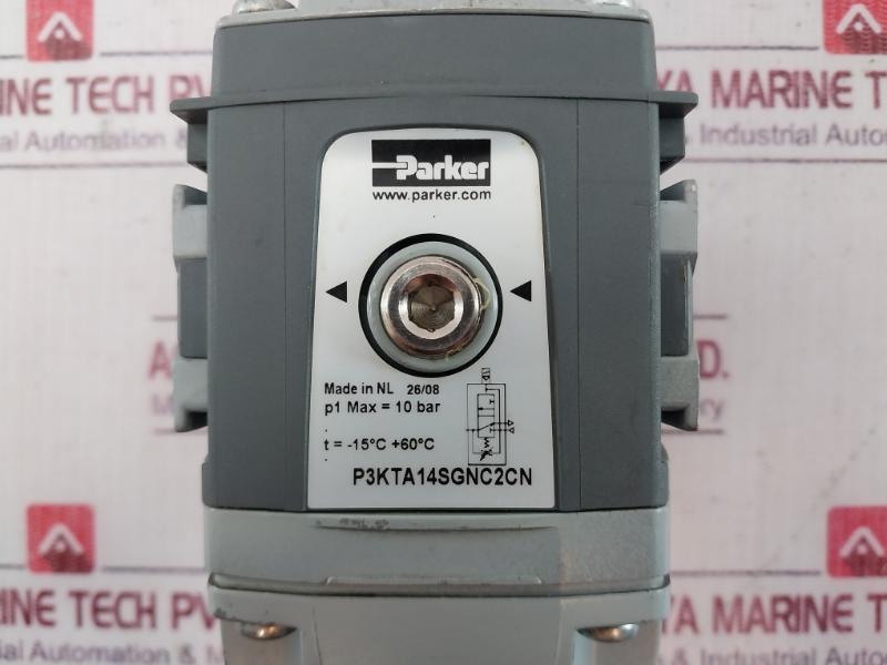 Parker P3Kta14Sgnc2Cn Pressure Regulator 0-11 Bar 0-160 Psi