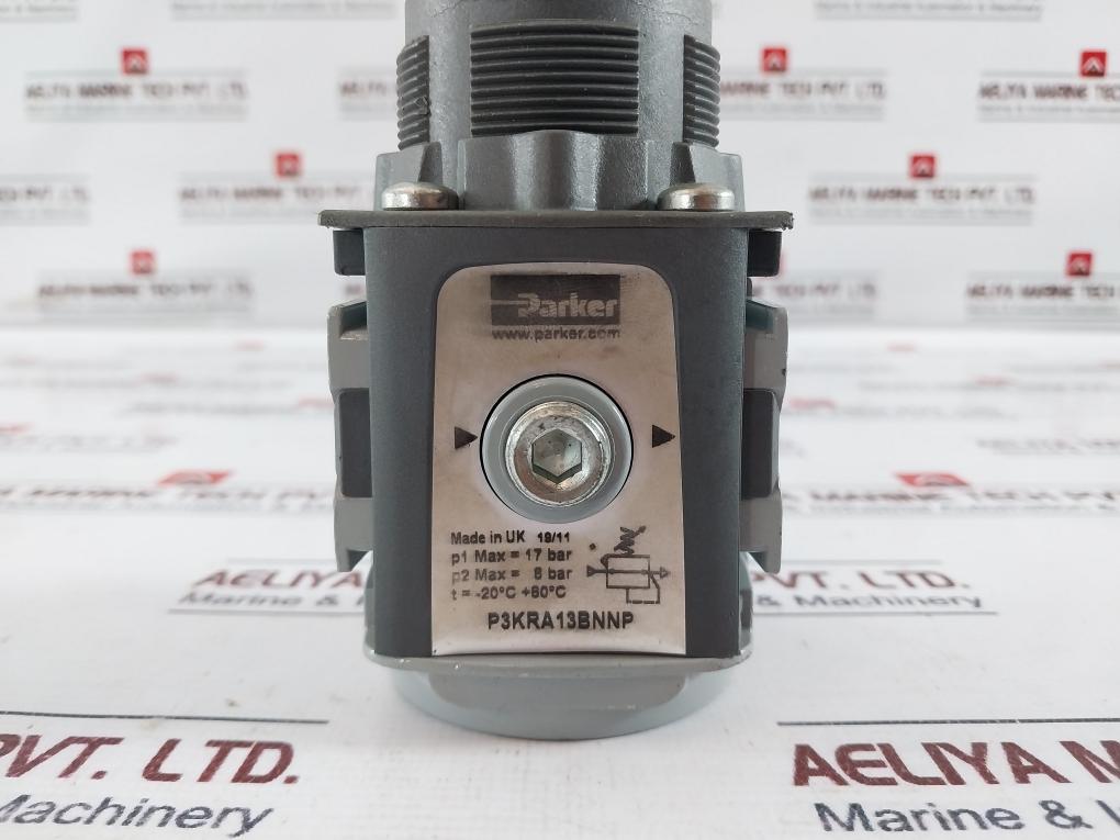 Parker P3KRA13BNNP Pneumatic Regulator 17Bar 8Bar