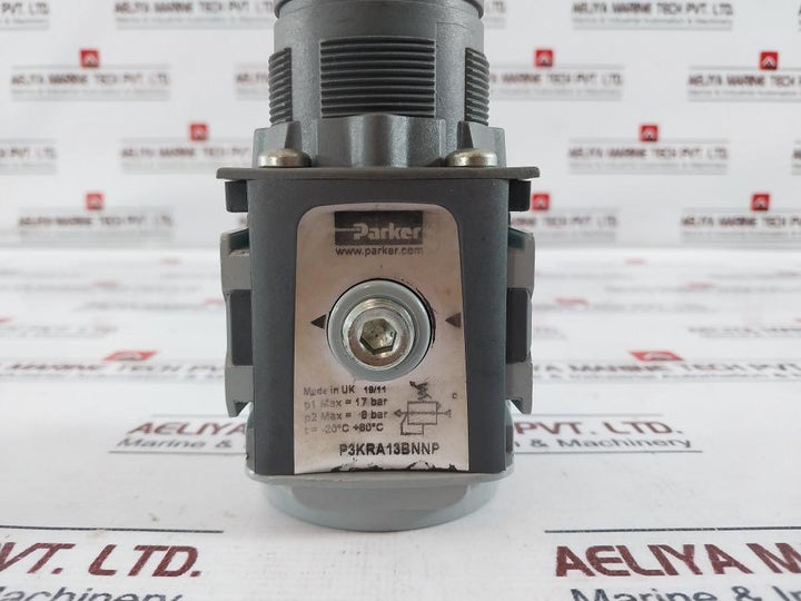 Parker P3KRA13BNNP Pneumatic Regulator 17Bar 8Bar