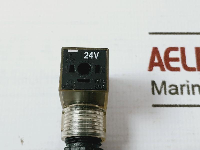 Parker P8C-c26C Solenoid Connector / Cable Plugs With Screw