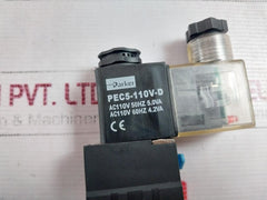 Parker Phs520S-02 Position Single Solenoid Valve 110V Ac/Dc