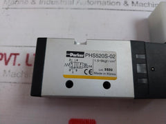 Parker Phs520S-02 Solenoid Valve 110V Ac/Dc 50-60Hz 5.0-4.2Va
