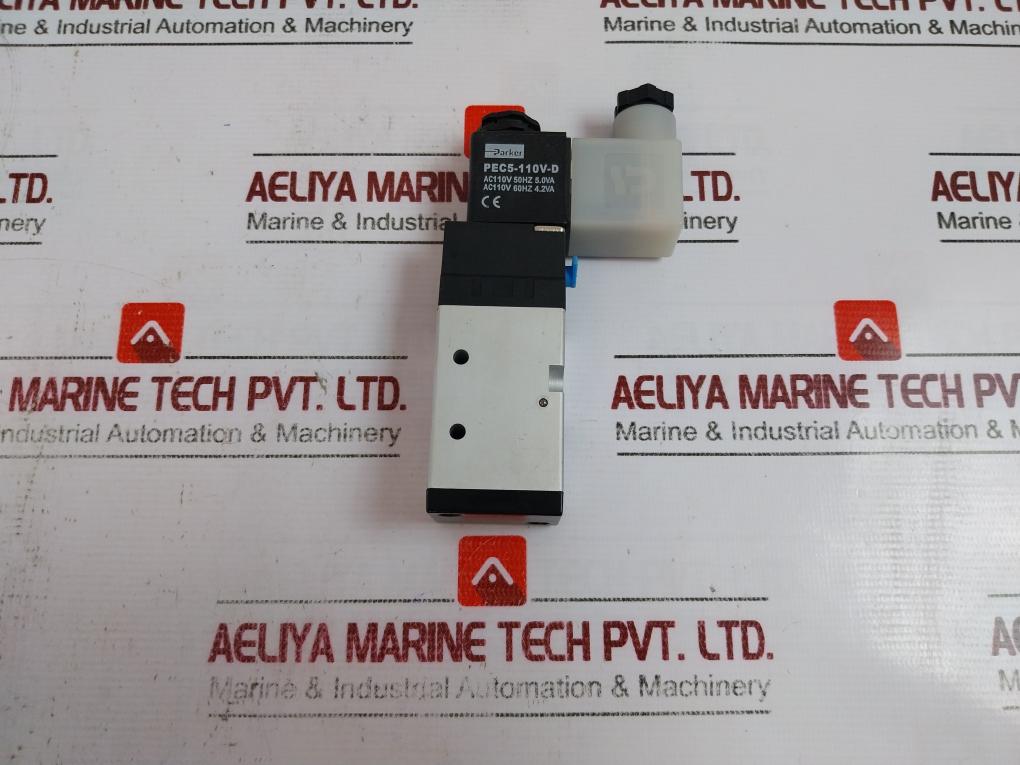 Parker Phs520S-02 Solenoid Valve 110V Ac/Dc 50-60Hz 5.0-4.2Va