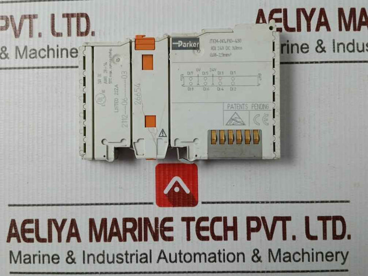 Parker Pio-430 Digital Input Plc Module 24V Dc 26654 0.08-2.5Mm2