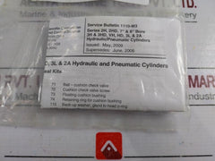 Parker Pk152hll01 Hydraulic Cylinder Piston Seal Kit 1028005