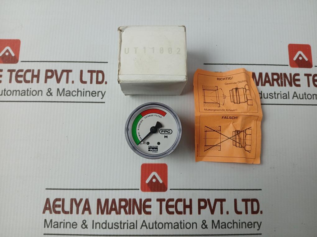 Parker Pressure Indicator 0/2,5 Bar Ut11002