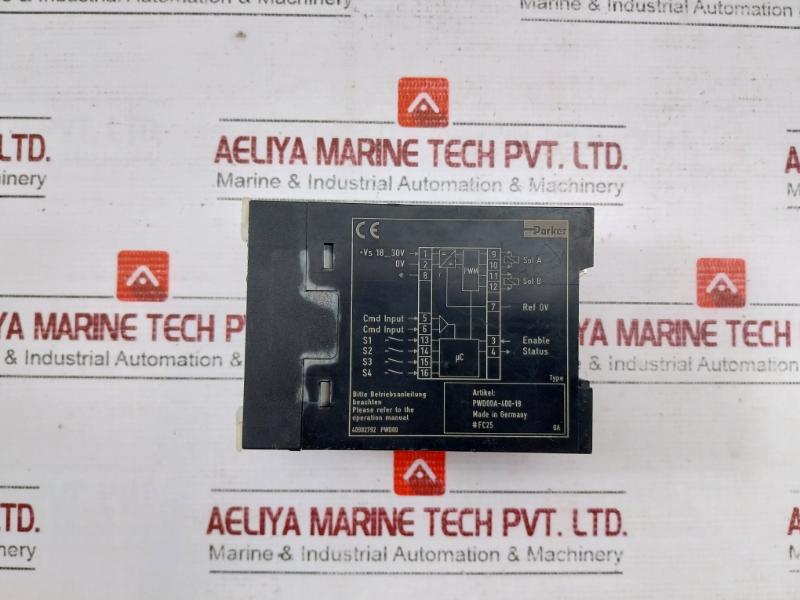 Parker Pwd00A-400-19 Open Loop Control Driver Module 18-30V Rs-232