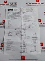 Parker Rg2hlts101 Hydraulic Cylinder Seal Kit, Series 2h