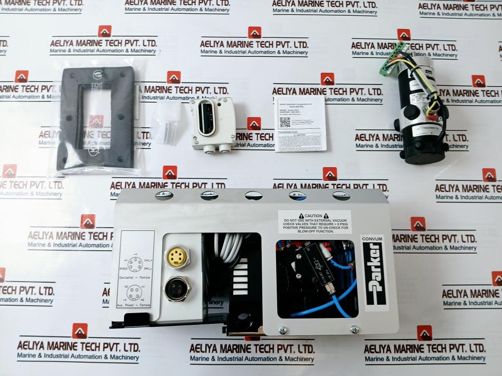 Parker RS230C1R1141, CVX0260BE0SDNNB Servo Motor With Vacuum Generator Set