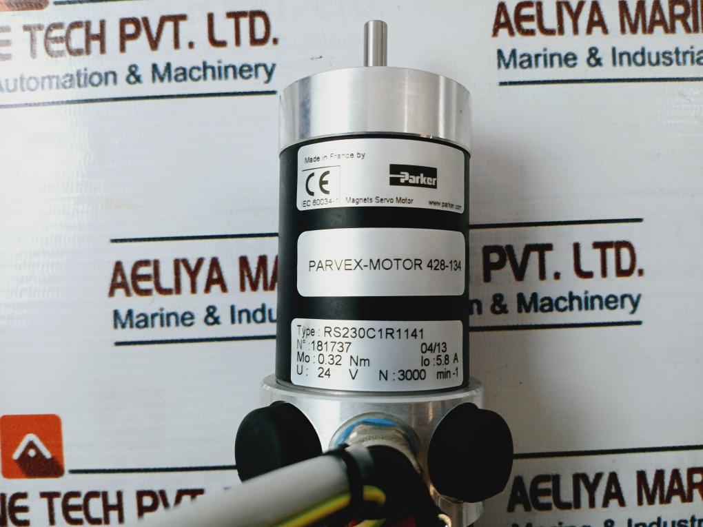 Parker RS230C1R1141, CVX0260BE0SDNNB Servo Motor With Vacuum Generator Set