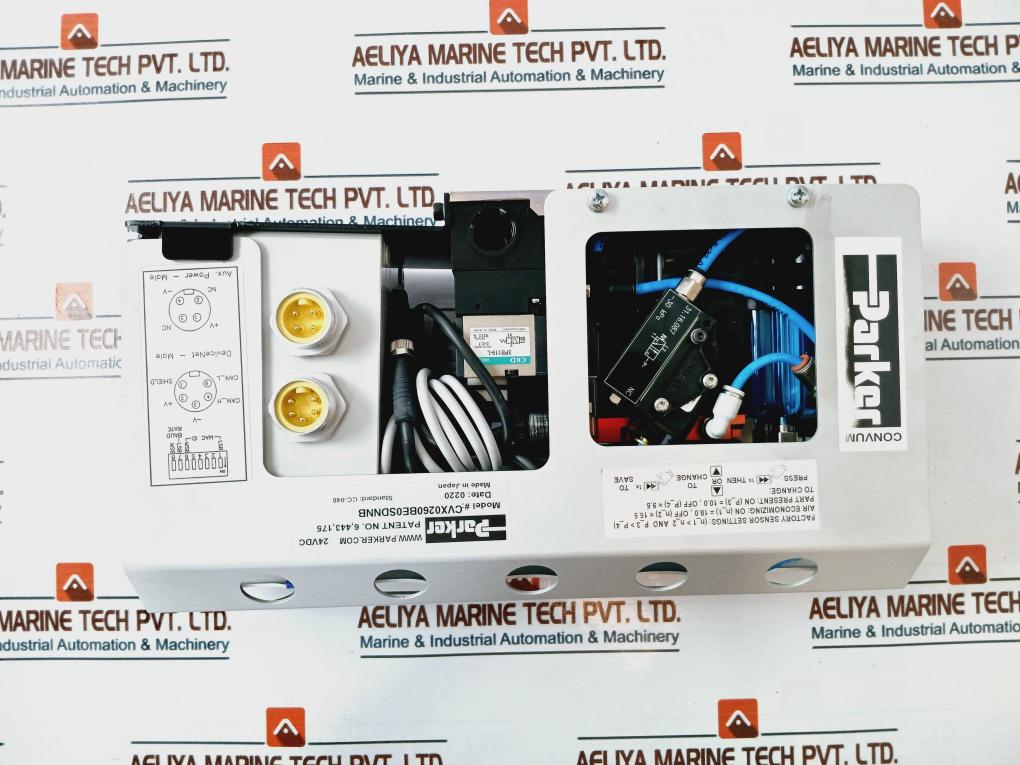 Parker RS230C1R1141, CVX0260BE0SDNNB Servo Motor With Vacuum Generator Set