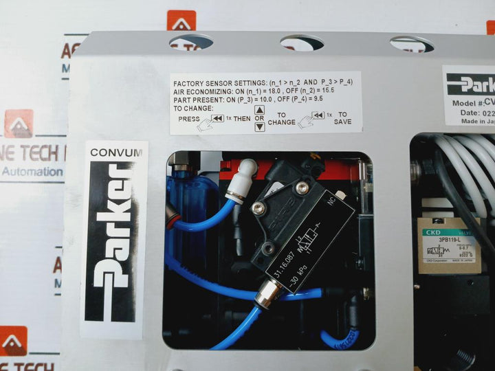 Parker RS230C1R1141, CVX0260BE0SDNNB Servo Motor With Vacuum Generator Set