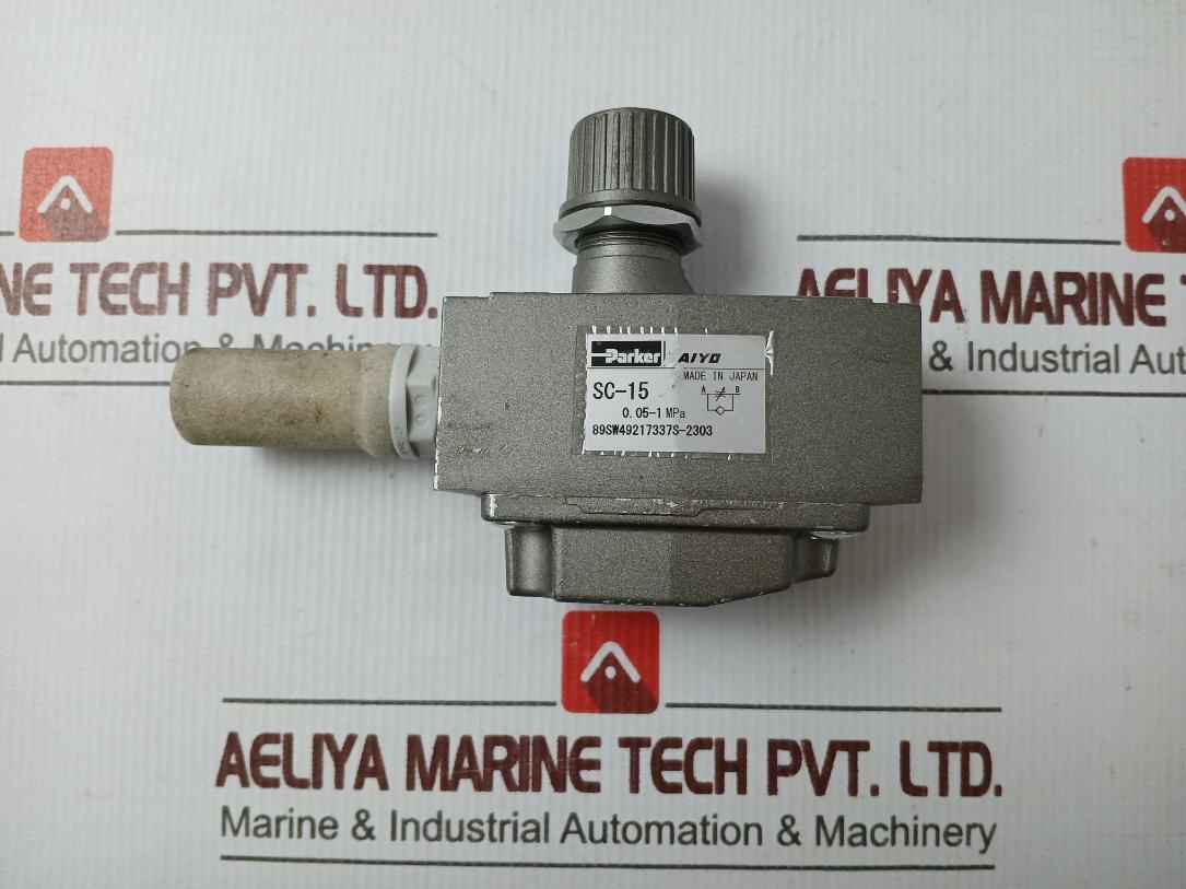 Parker Sc-15 Speed Controller 0.05-1 Mpa 89Sw49217337S-2303