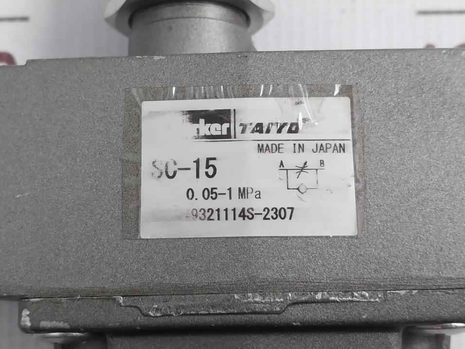 Parker Sc-15 Speed Controller 0.05-1 Mpa 89Sw49321114S-2307