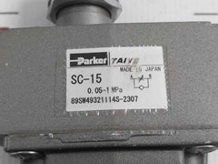 Parker Sc-15 Speed Controller 0.05-1 Mpa 89Sw49321114S-2307